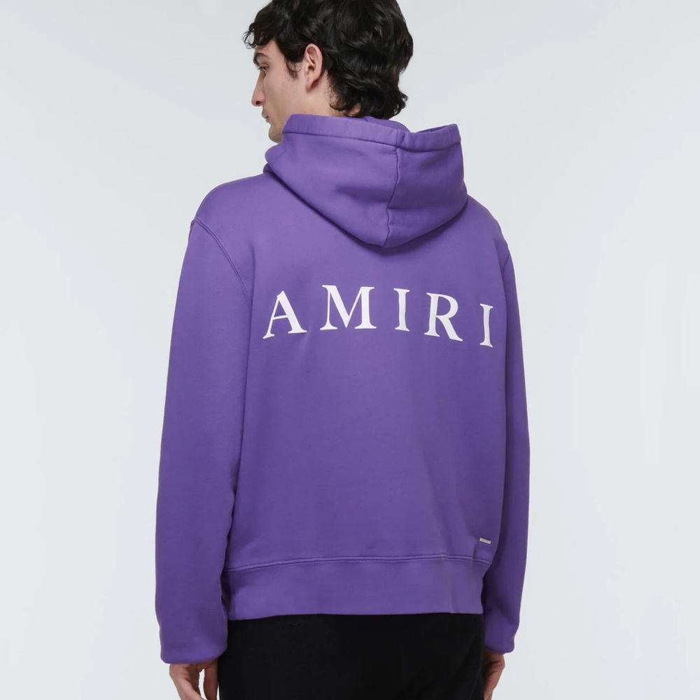 Amiri Purple Logo Hoodie (Winter 2023) - Picture 7 of 13